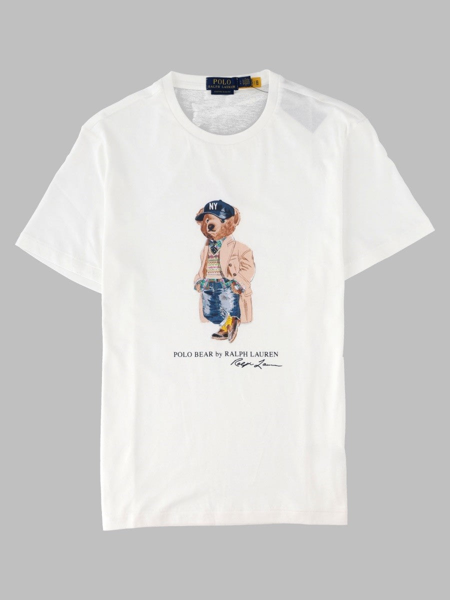 Polo Ralph Lauren Men's Shirt Polo Bear White