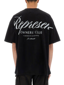 Represent Men's Shirt Represent Owners Club Script Black Represent