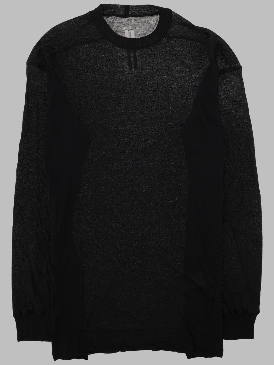 Rick Owens Men's Shirt Rick Jumbo LS Black