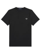 Fred Perry Men's Shirt Ringer Black