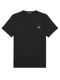 Fred Perry Men's Shirt Ringer Black