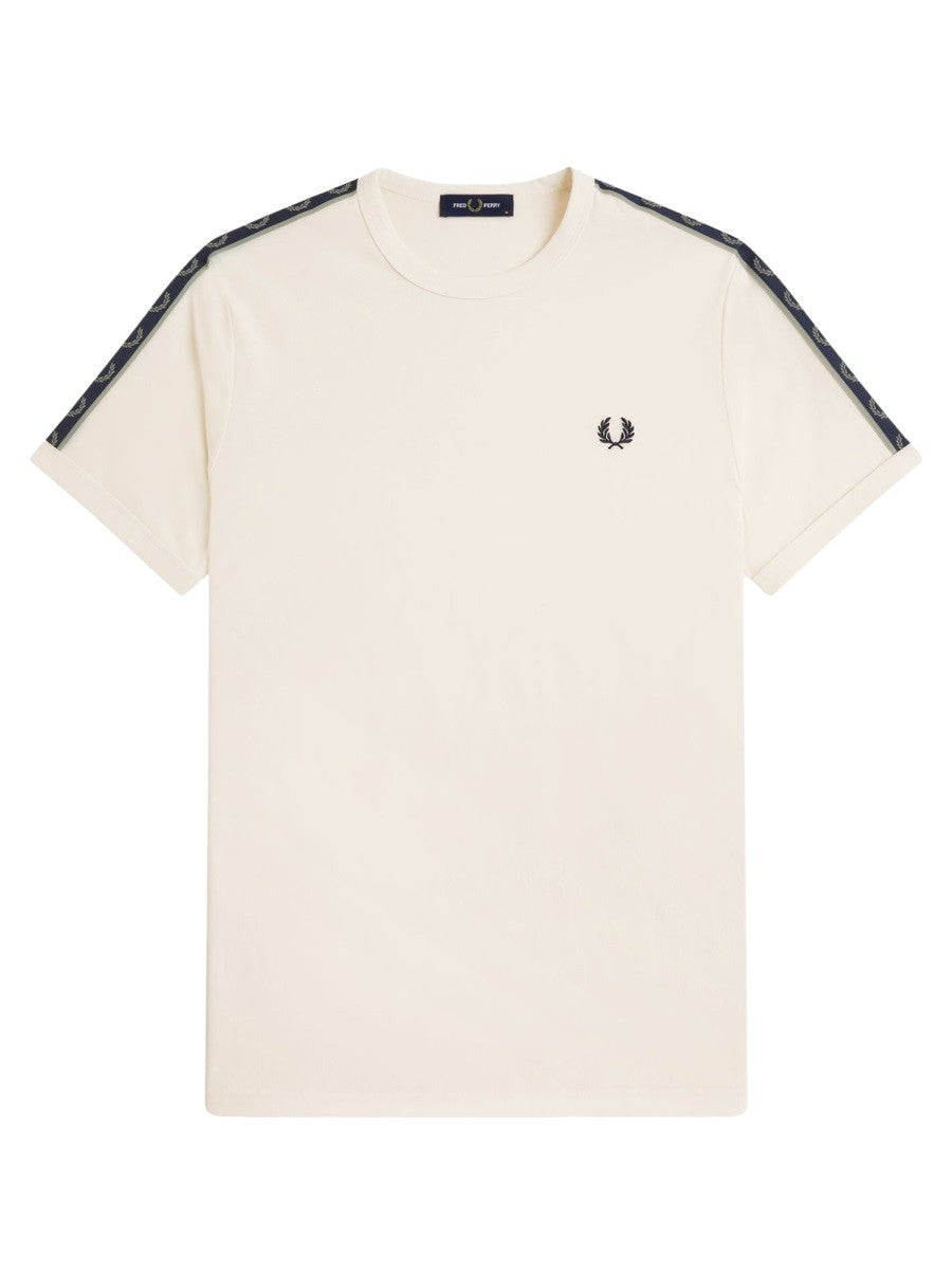 Fred Perry Men's Shirt Ringer Pink