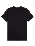 Fred Perry Men's Shirt Ringer Black