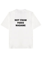 Drôle de Monsieur Men's Shirt Slogan White