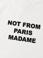 Drôle de Monsieur Men's Shirt Slogan White