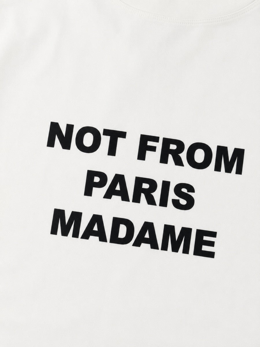 Drôle de Monsieur Men's Shirt Slogan White