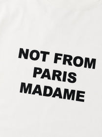 Drôle de Monsieur Men's Shirt Slogan White