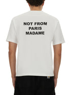 Drôle de Monsieur Men's Shirt Slogan White