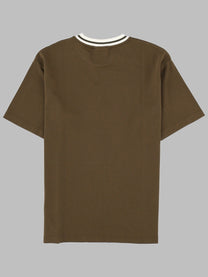 Drôle de Monsieur Men's Shirt Slogan Brown
