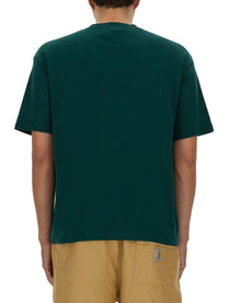 Drôle de Monsieur Men's Shirt Slogan Green