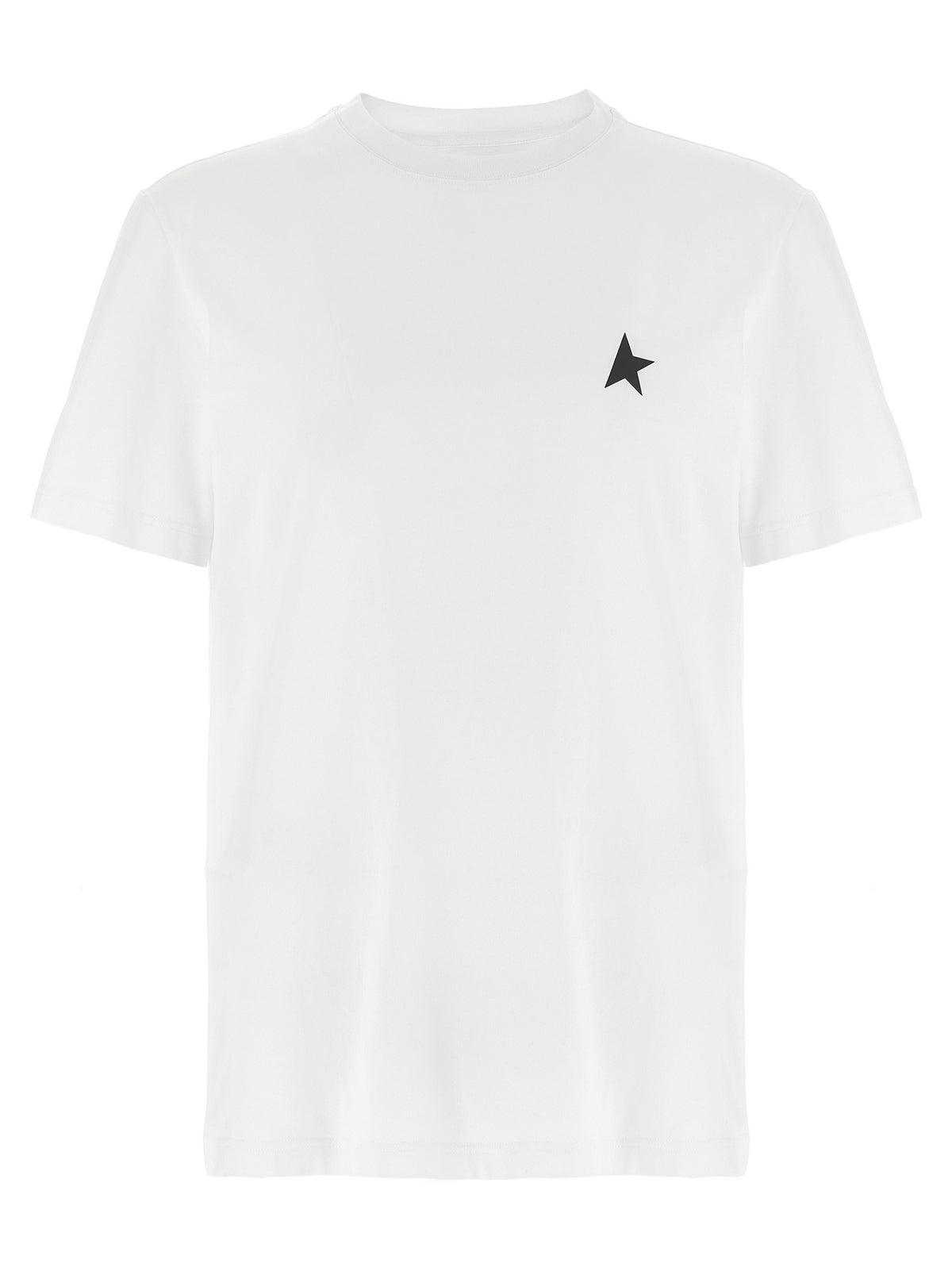 Golden Goose Shirt Small Star White