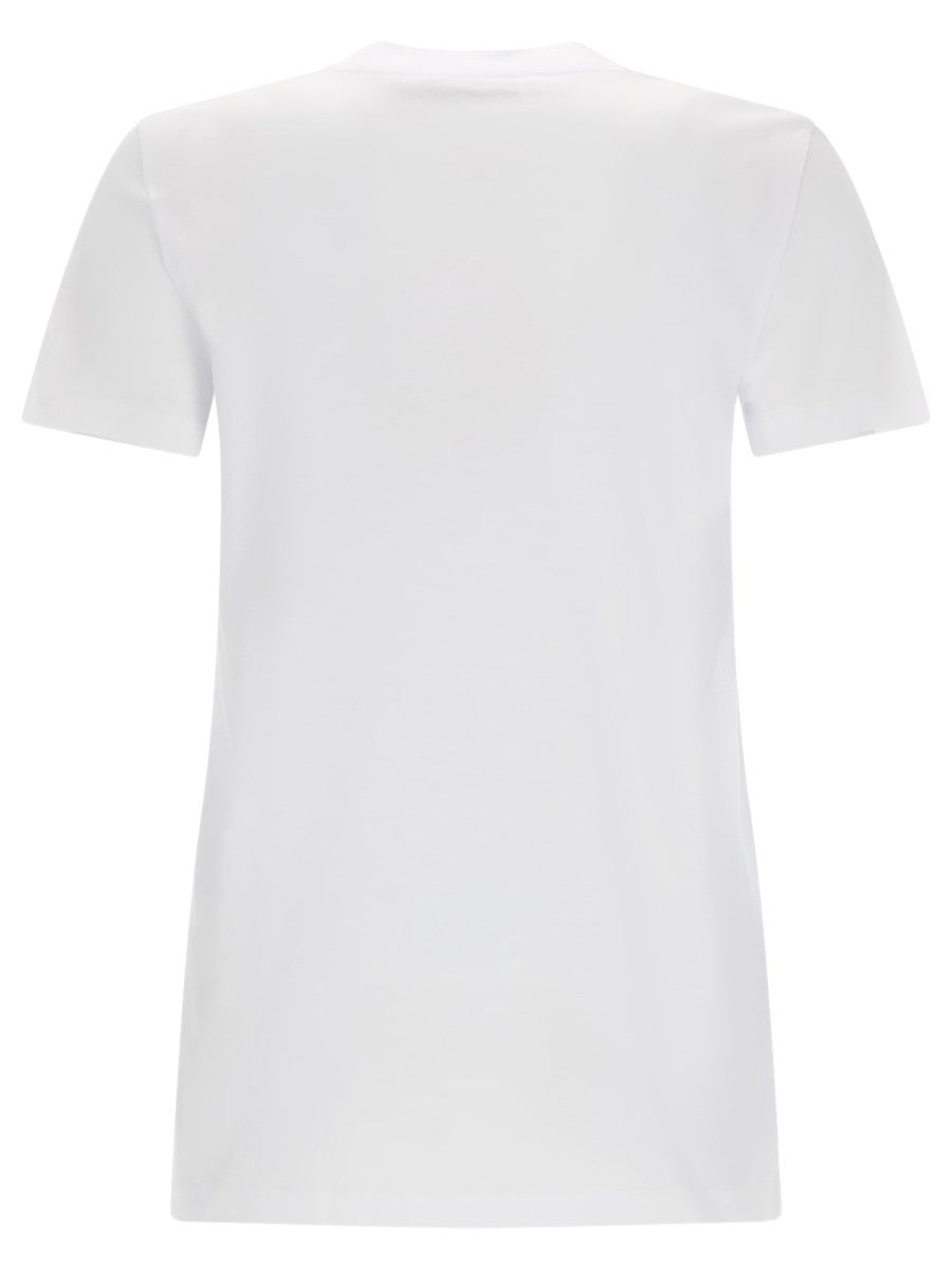 Max Mara Women's Shirt Spadino Con Stampa White