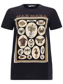 Max Mara Women's Shirt Spadino Con Stampa Black
