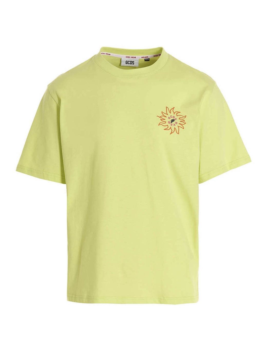 GCDS Shirt Surfing Weirdo Green