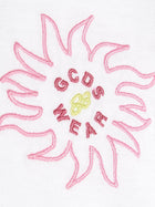 GCDS Shirt Surfing Weirdo White, view 4