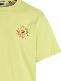 GCDS Shirt Surfing Weirdo Green