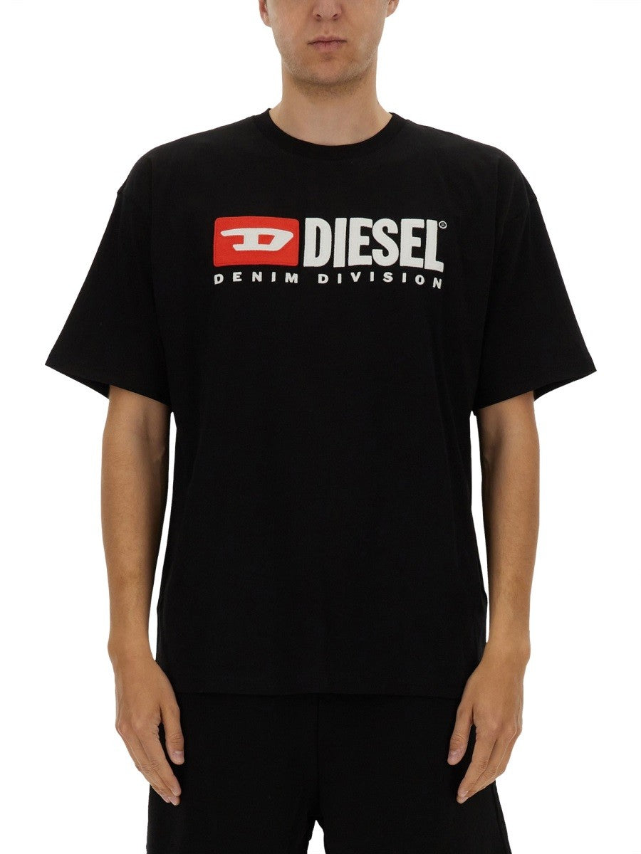Diesel Men's Shirt Boxt Div Black