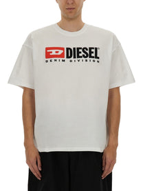 Diesel Men's Shirt Boxt Div White