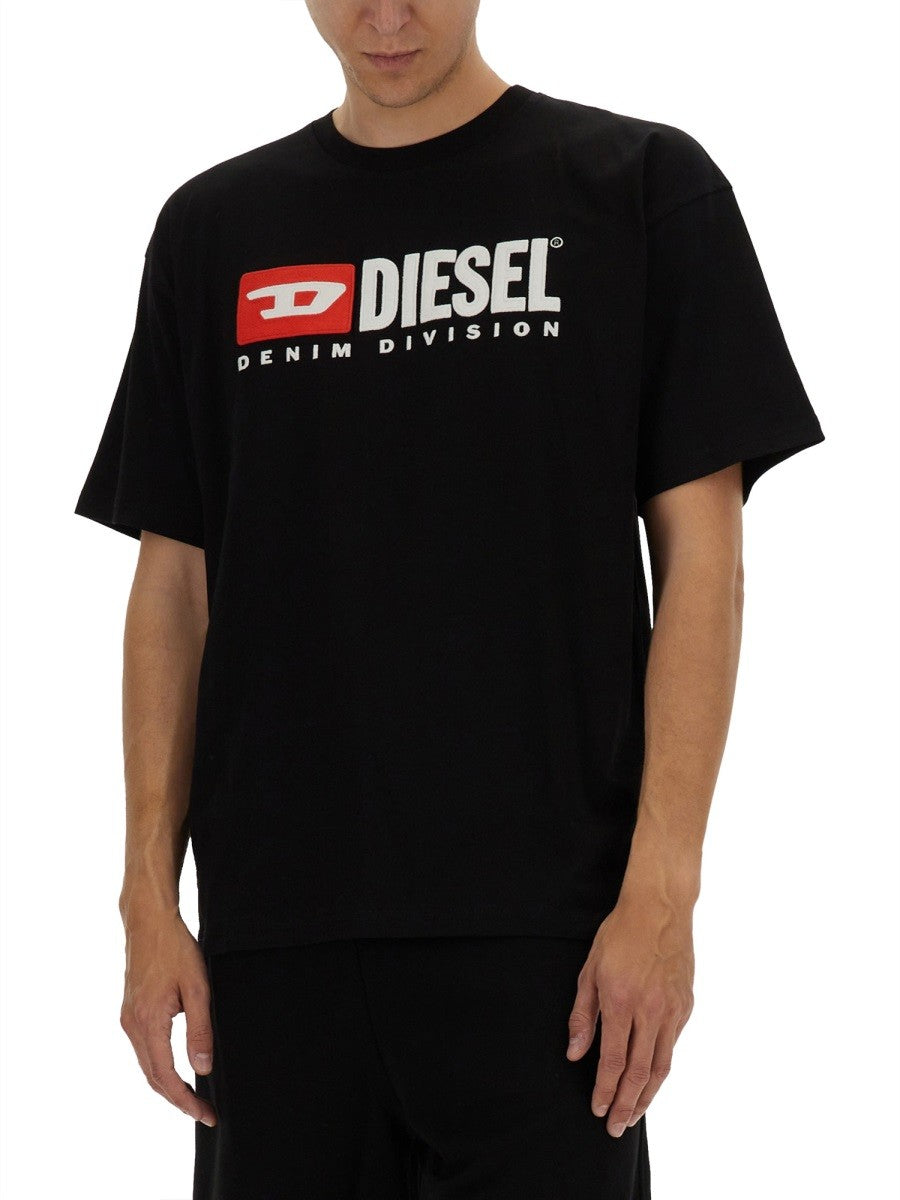 Diesel Men's Shirt Boxt Div Black