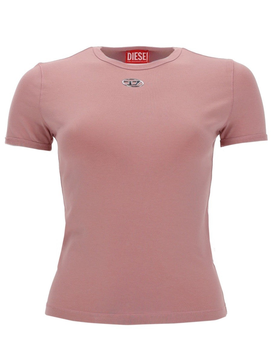 Diesel Women's Shirt Uncutieslong Blue