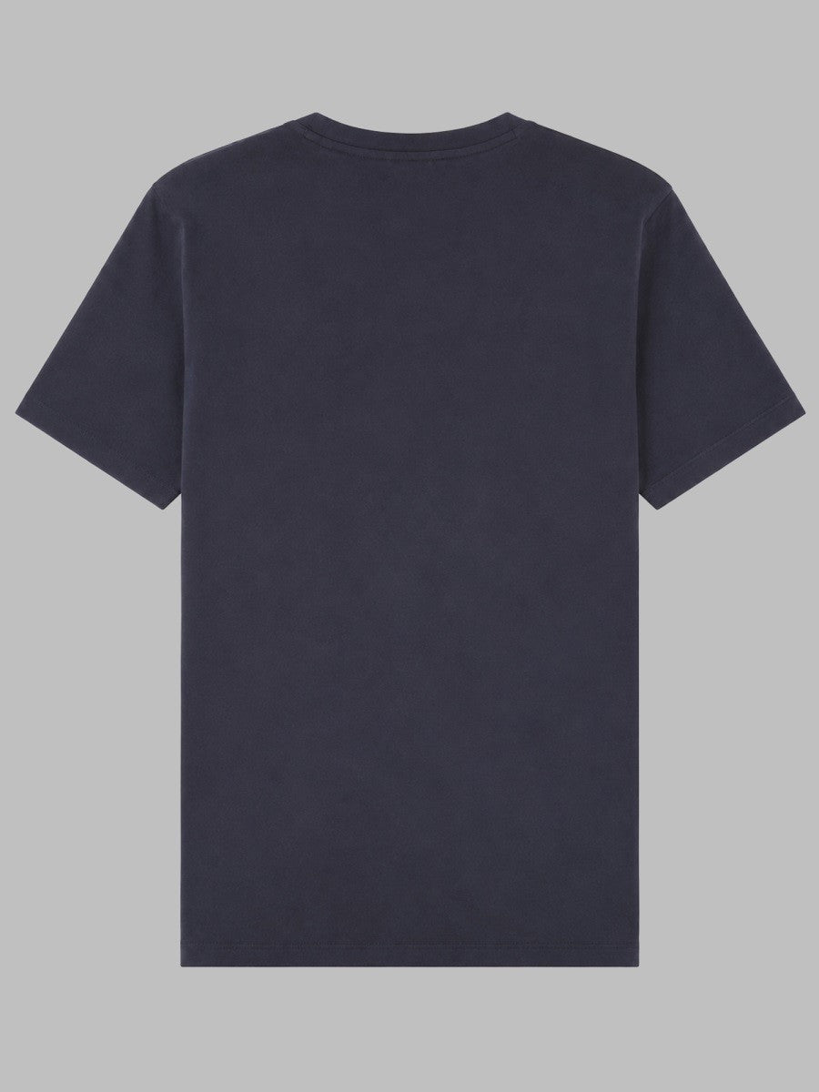 BOSS Men's Shirt Tales Con Patch Blue