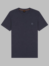 BOSS Men's Shirt Tales Con Patch Blue