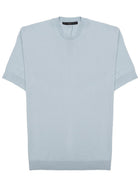 Low Brand Men's Shirt Techno in Viscosa Blue