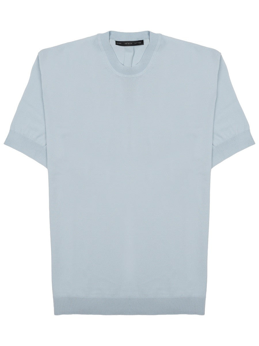 Low Brand Men's Shirt Techno in Viscosa Blue