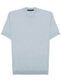 Low Brand Men's Shirt Techno in Viscosa Blue
