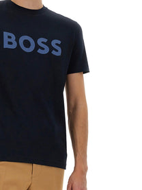 Boss Men's Thinking Shirt Blue