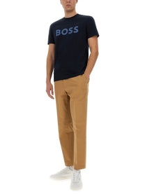 Boss Men's Thinking Shirt Blue