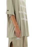 Champion X Rick Owens Men's Shirt Tommy Beige, view 4