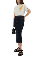 Moschino Women's Shirt Too Much Irony! White, view 2