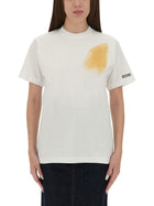 Moschino Women's Shirt Too Much Irony! White