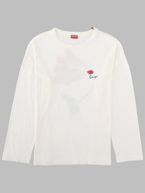 Kenzo Women's Shirt Tulip Manica Lunga White