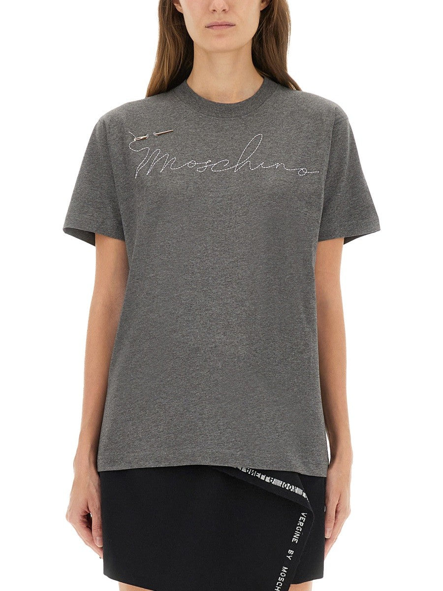 Moschino Women's Shirt Grey