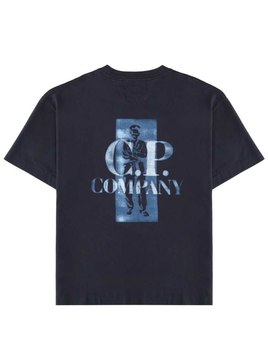 C.P. Company Men's Shirt Blue