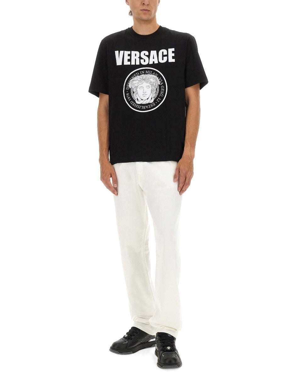 Versace Men's Shirt Black