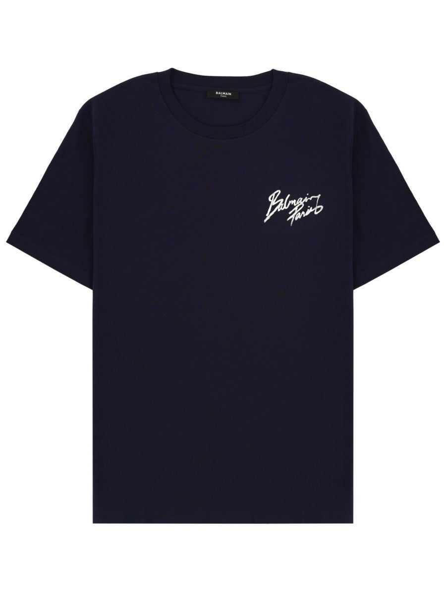 Balmain Men's Shirt Blue