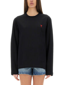 Ami Paris Men's Shirt Con Black