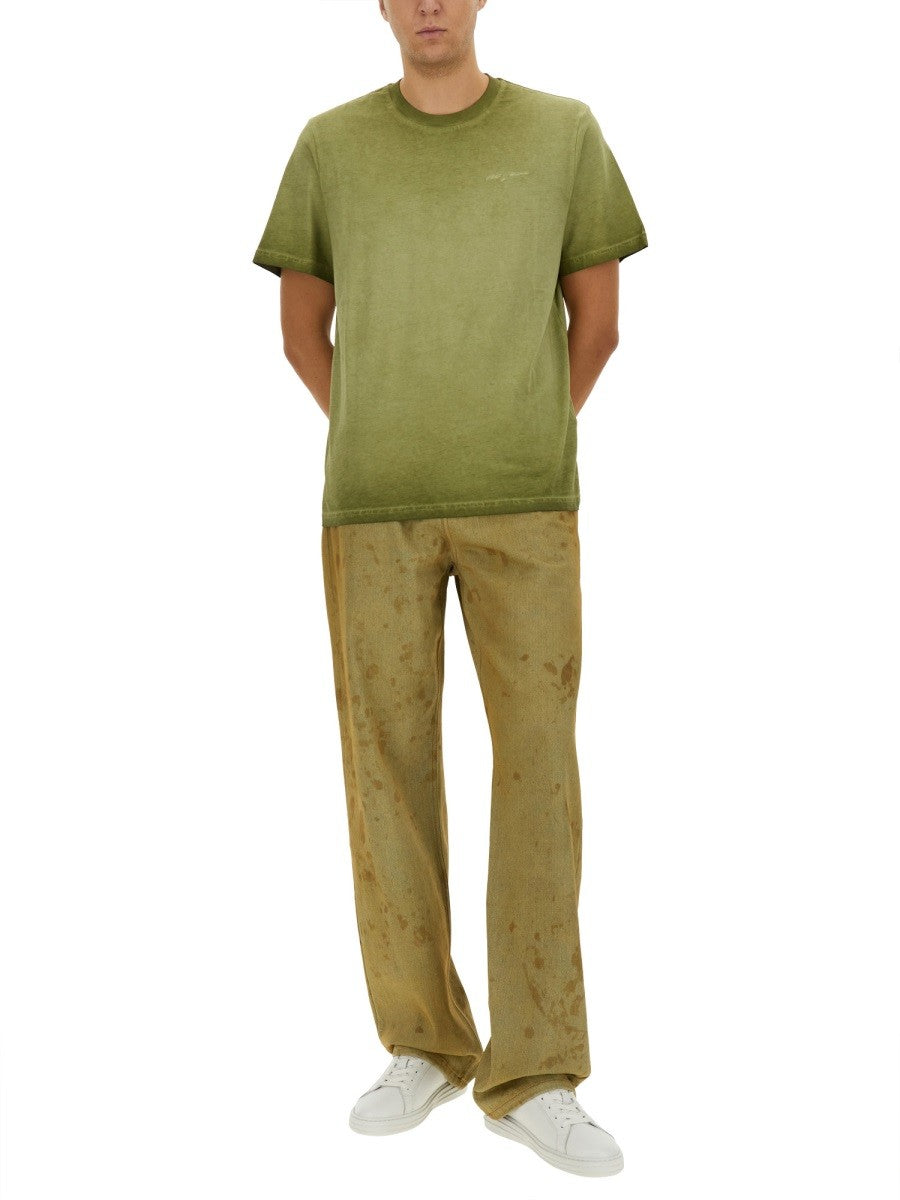 MSGM Men's Shirt Green MSGM