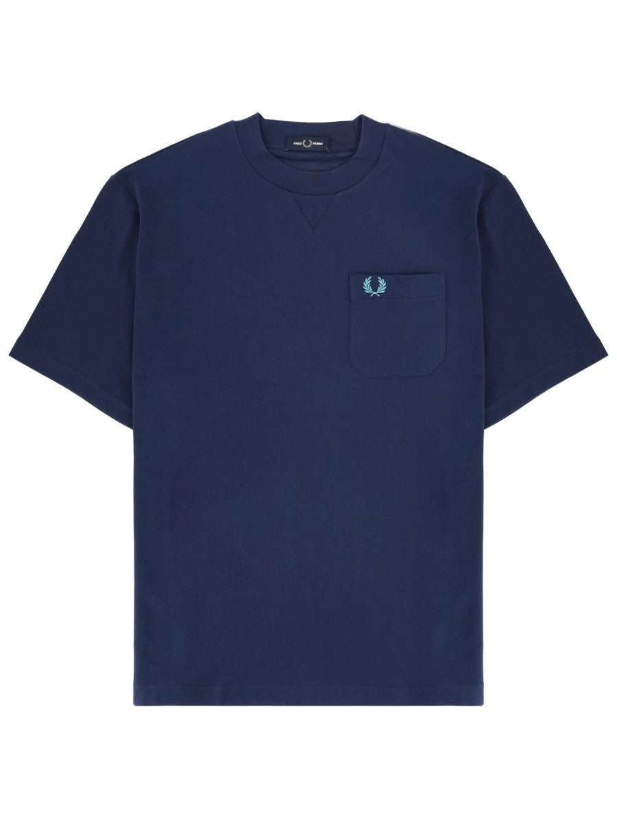Fred Perry Men's Shirt Blue