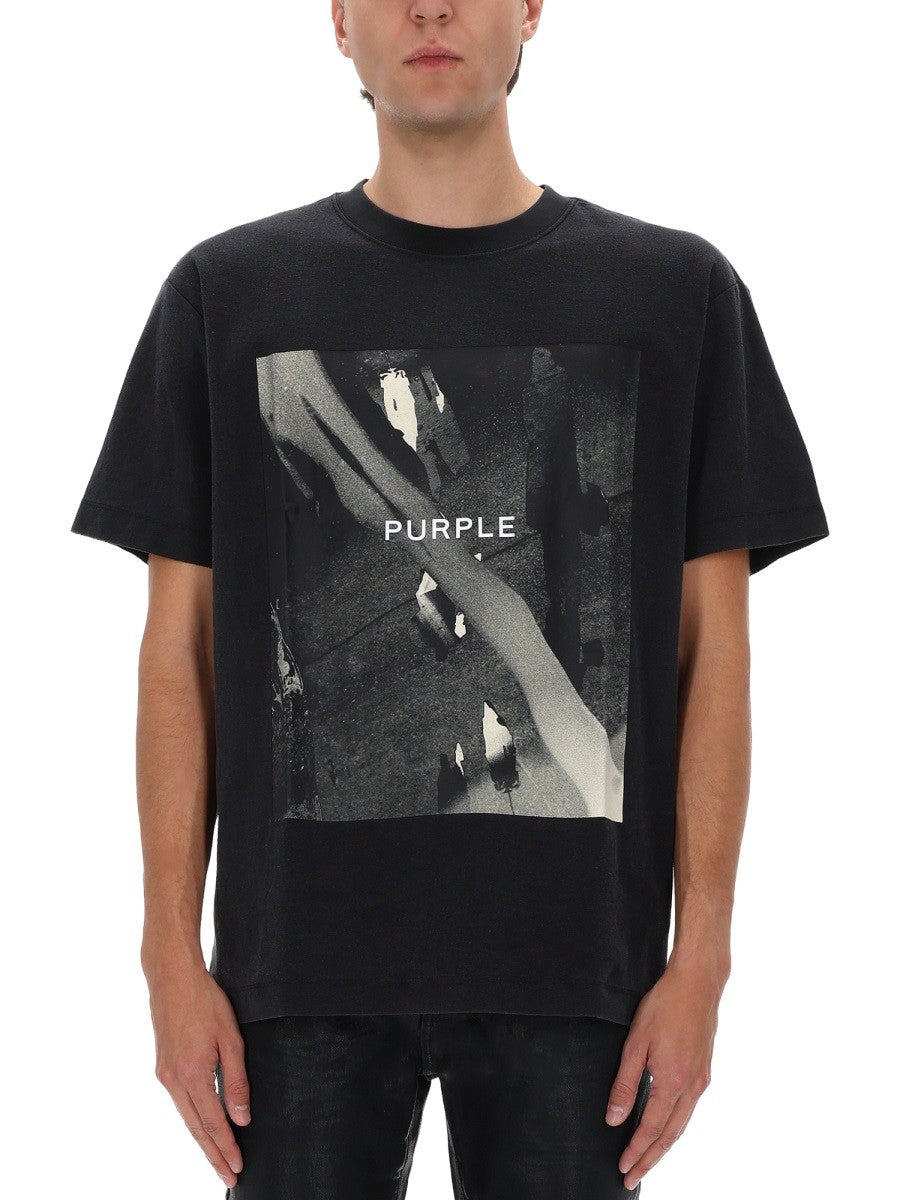 PURPLE BRAND Men's Shirt Black