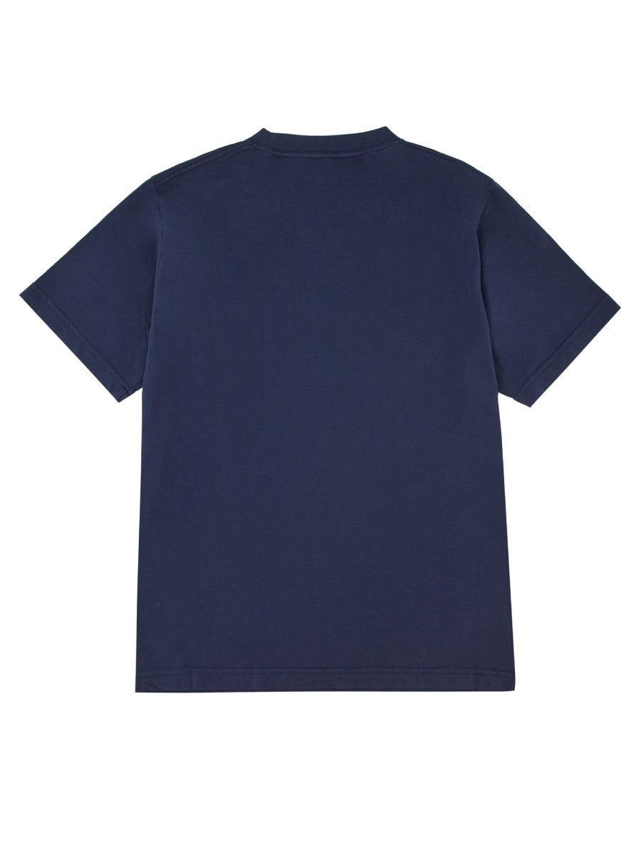 Autry Unisex Autry Maison Kitsuné Shirt Blue AUTRY