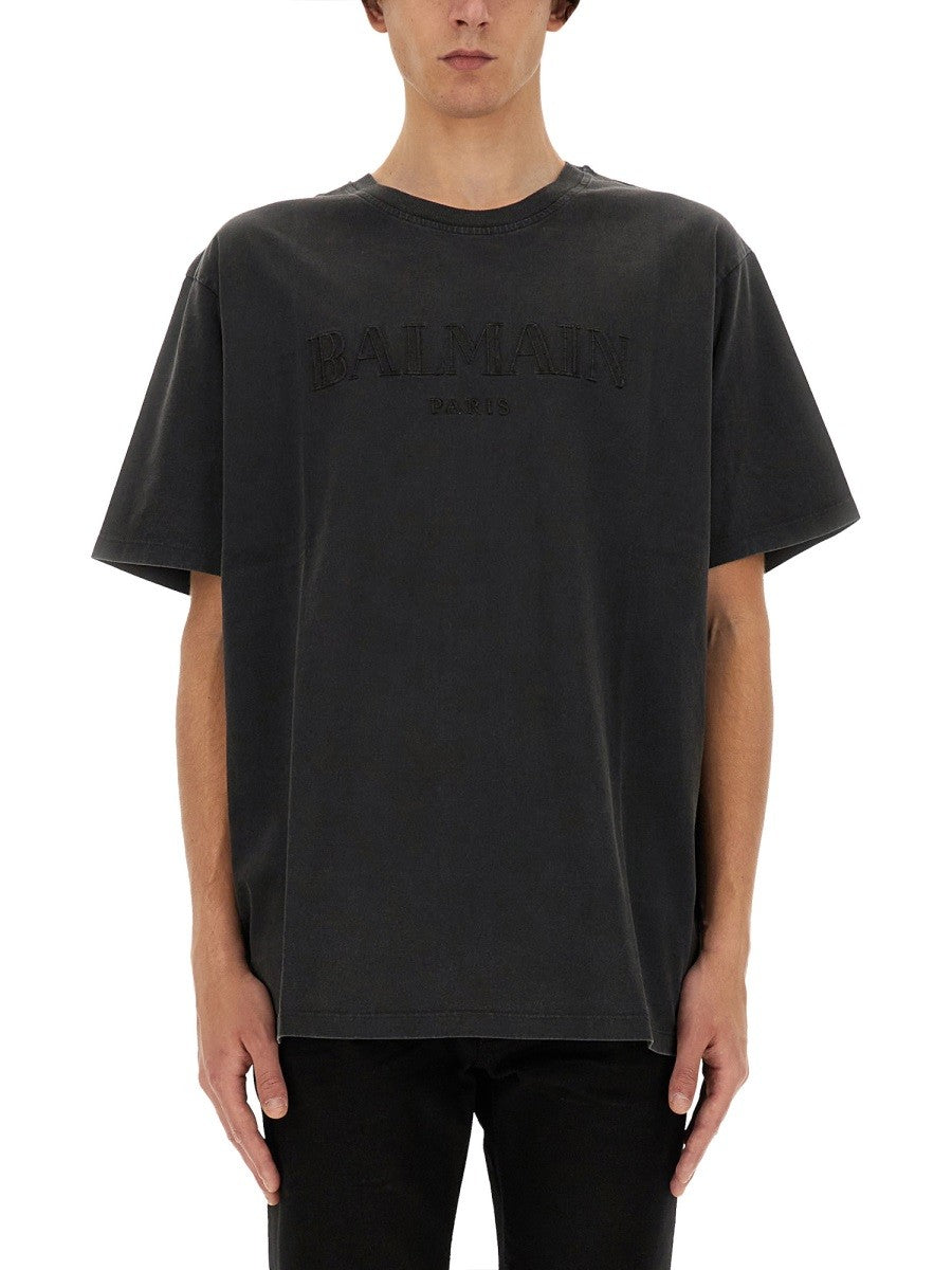 Balmain Men's Shirt Grey