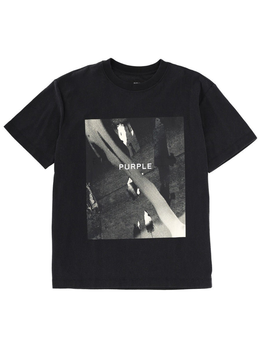 PURPLE BRAND Men's Shirt Black