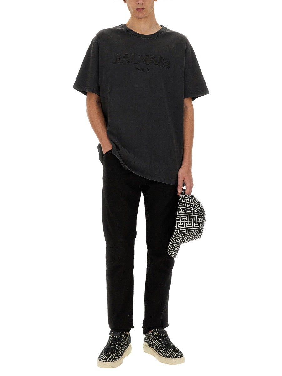 Balmain Men's Shirt Grey