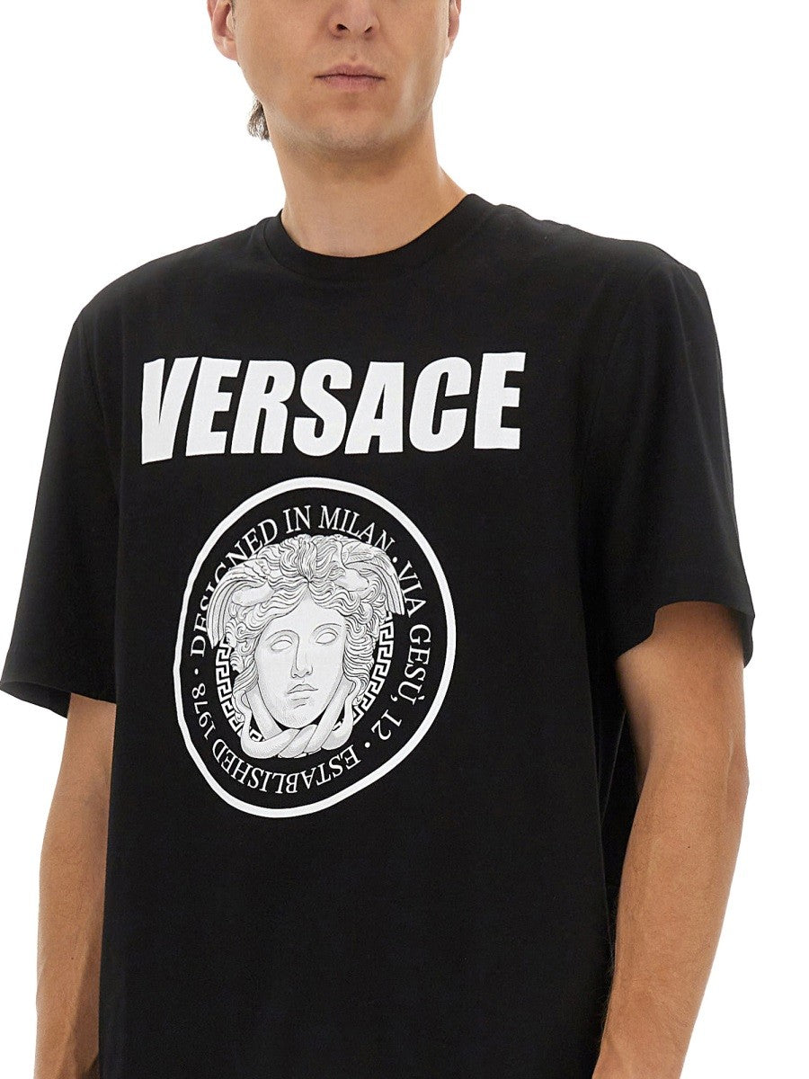 Versace Men's Shirt Black