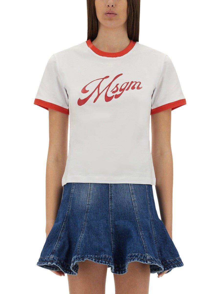 msgm Women's Shirt White msgm