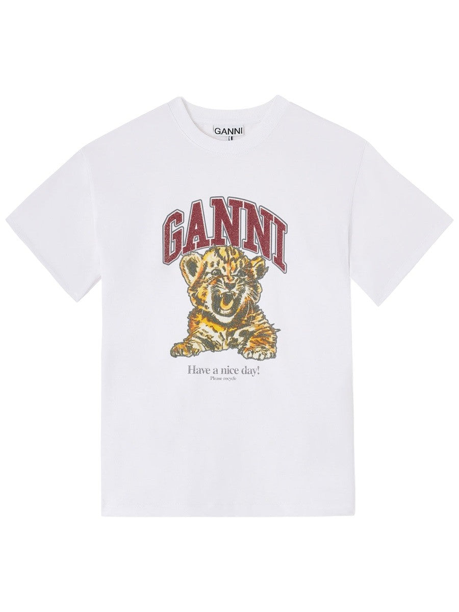 Ganni Women's Shirt White
